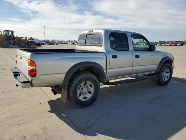 5TEGM92N54Z354702 - 2004 TOYOTA TACOMA DOUBLE CAB PRERUNNER SILVER photo 3