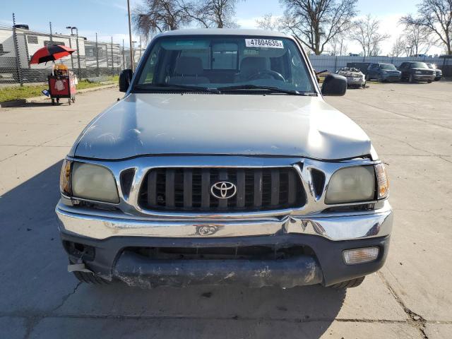 5TEGM92N54Z354702 - 2004 TOYOTA TACOMA DOUBLE CAB PRERUNNER SILVER photo 5