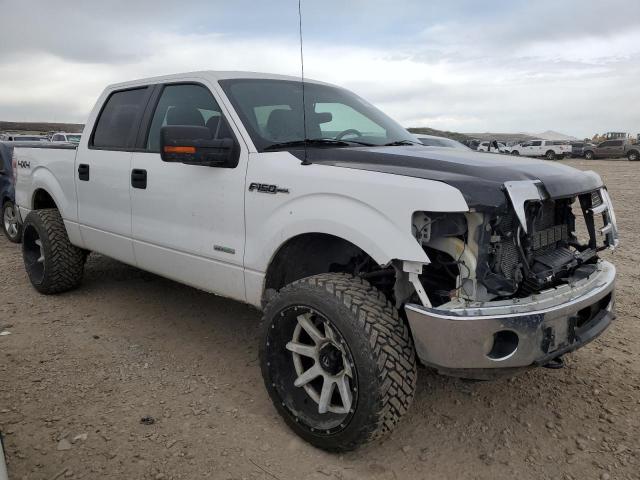 1FTFW1ET6EKE92286 - 2014 FORD F150 SUPERCREW WHITE photo 4