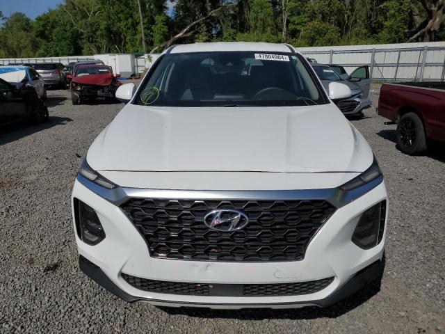 5NMS23ADXKH049151 - 2019 HYUNDAI SANTA FE SE WHITE photo 5