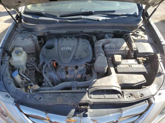 5NPEC4AC6BH121358 - 2011 HYUNDAI SONATA SE SILVER photo 11