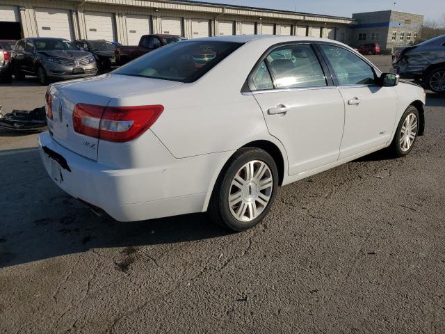 3LNHM26T07R616954 - 2007 LINCOLN MKZ WHITE photo 3