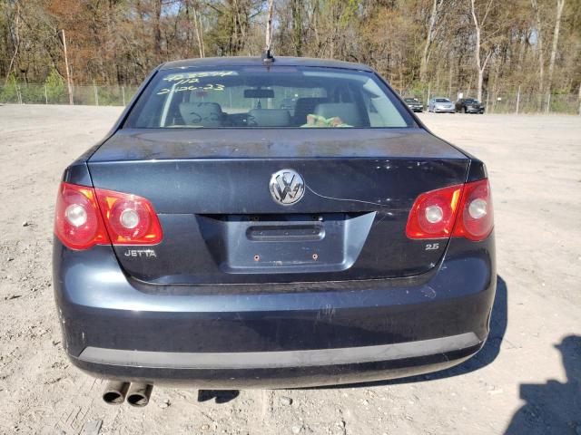 3VWSF71K56M709347 - 2006 VOLKSWAGEN JETTA 2.5 OPTION PACKAGE 1 BLUE photo 6