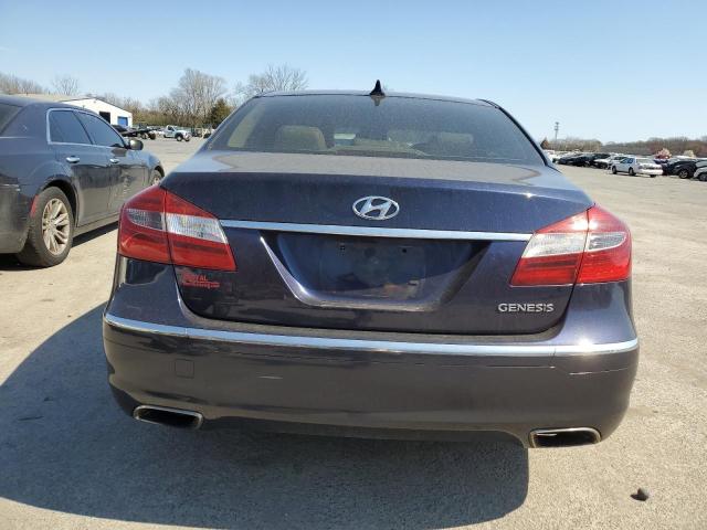 KMHGC4DD3CU177824 - 2012 HYUNDAI GENESIS 3.8L BLUE photo 6