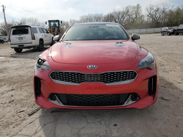 KNAE55LC0J6017760 - 2018 KIA STINGER GT2 RED photo 5