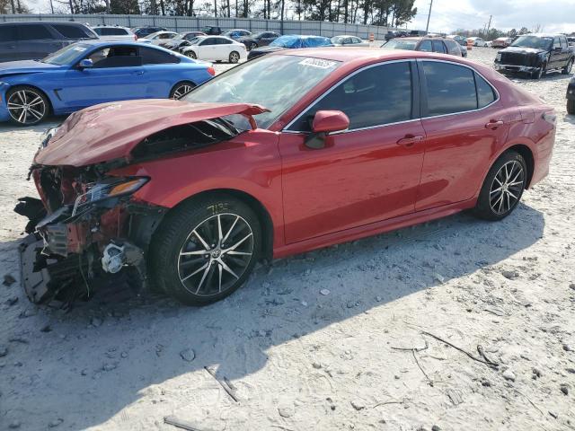 4T1G11AK9PU098932 - 2023 TOYOTA CAMRY SE NIGHT SHADE RED photo 1