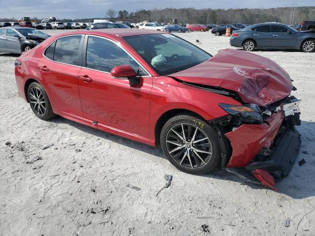 4T1G11AK9PU098932 - 2023 TOYOTA CAMRY SE NIGHT SHADE RED photo 4
