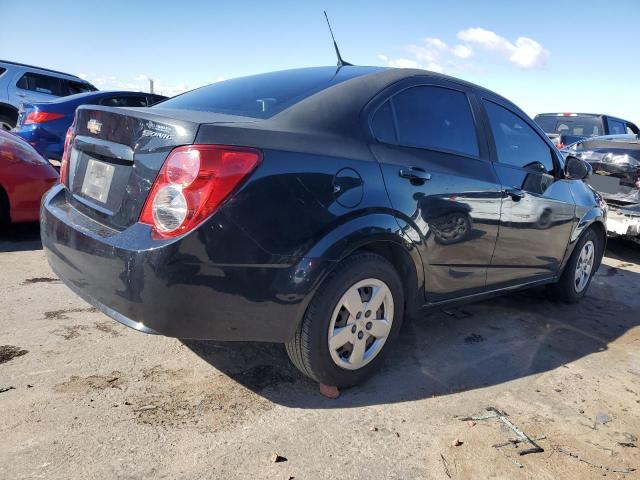 1G1JA5SHXE4187127 - 2014 CHEVROLET SONIC LS BLACK photo 3