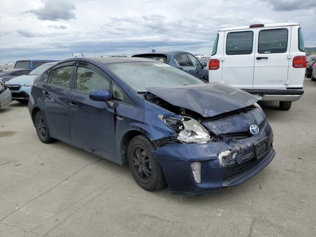 JTDKN3DU9D1640510 - 2013 TOYOTA PRIUS BLUE photo 4