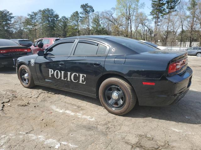 2C3CDXAG0EH133029 - 2014 DODGE CHARGER POLICE BLACK photo 2