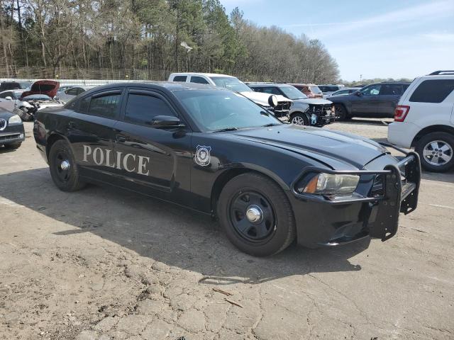 2C3CDXAG0EH133029 - 2014 DODGE CHARGER POLICE BLACK photo 4