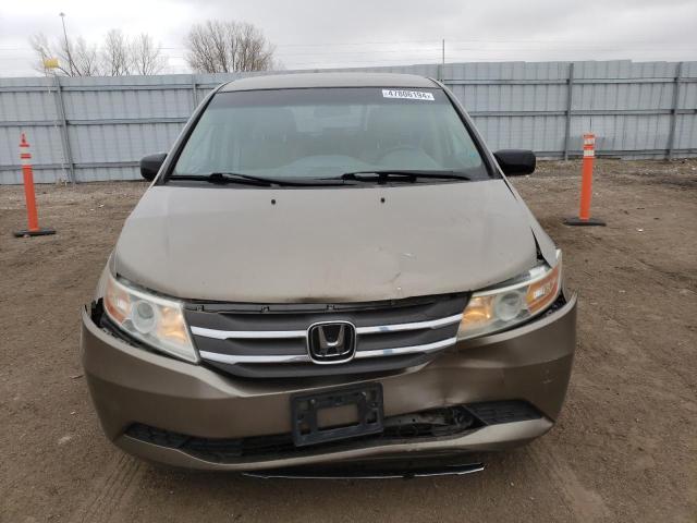 5FNRL5H41CB084337 - 2012 HONDA ODYSSEY EX TAN photo 5