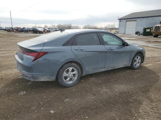 KMHLL4AG2MU176257 - 2021 HYUNDAI ELANTRA SE GRAY photo 3