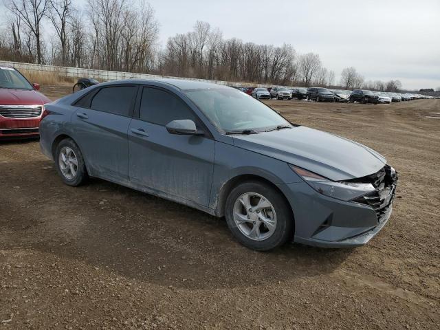 KMHLL4AG2MU176257 - 2021 HYUNDAI ELANTRA SE GRAY photo 4