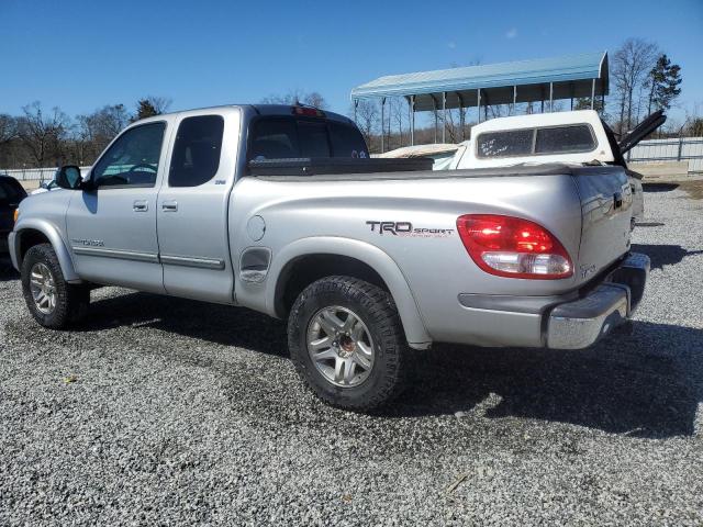 5TBRT34176S478448 - 2006 TOYOTA TUNDRA ACCESS CAB SR5 SILVER photo 2
