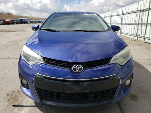 5YFBURHE1FP185966 - 2015 TOYOTA COROLLA L BLUE photo 5