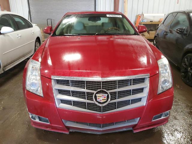 1G6DS5EV2A0142349 - 2010 CADILLAC CTS PREMIUM COLLECTION RED photo 5