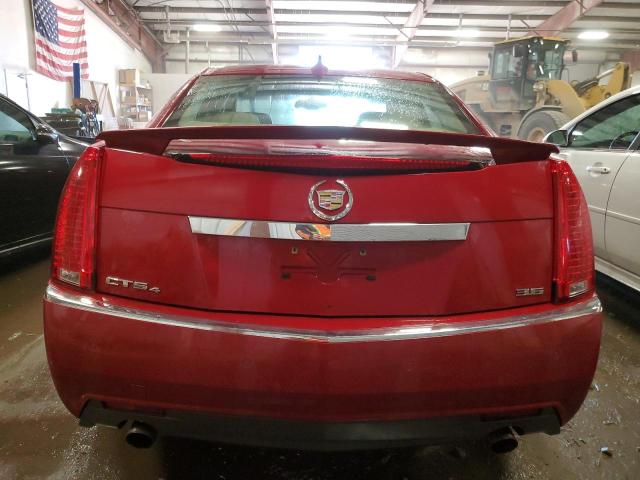 1G6DS5EV2A0142349 - 2010 CADILLAC CTS PREMIUM COLLECTION RED photo 6