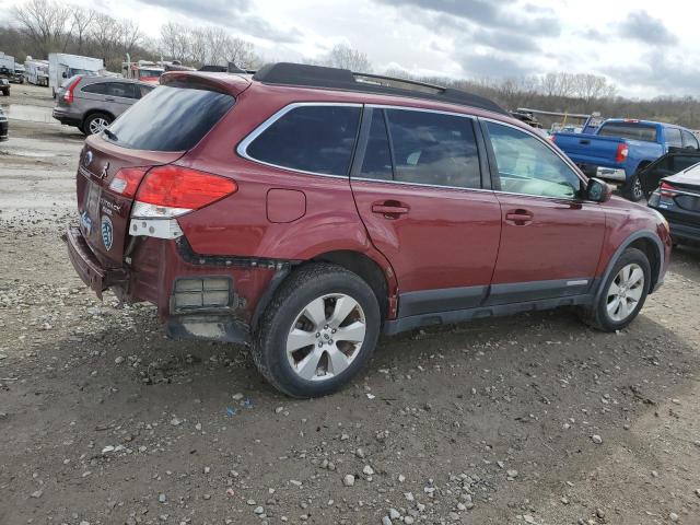 4S4BRBKC7C3268544 - 2012 SUBARU OUTBACK 2.5I LIMITED BURGUNDY photo 3