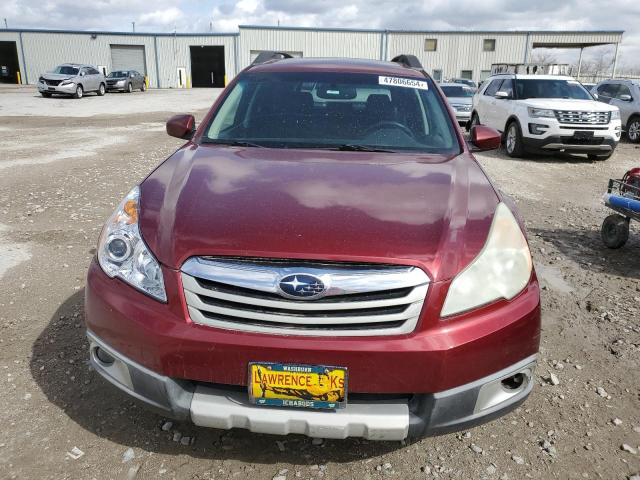 4S4BRBKC7C3268544 - 2012 SUBARU OUTBACK 2.5I LIMITED BURGUNDY photo 5