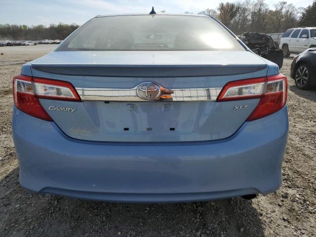 4T1BF1FK2EU764448 - 2014 TOYOTA CAMRY L BLUE photo 6