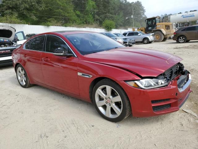 SAJAE4BG8HA965560 - 2017 JAGUAR XE PRESTIGE RED photo 4