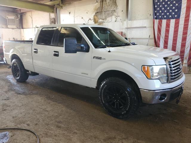 1FTFW1CT9CKD81845 - 2012 FORD F150 SUPERCREW WHITE photo 4