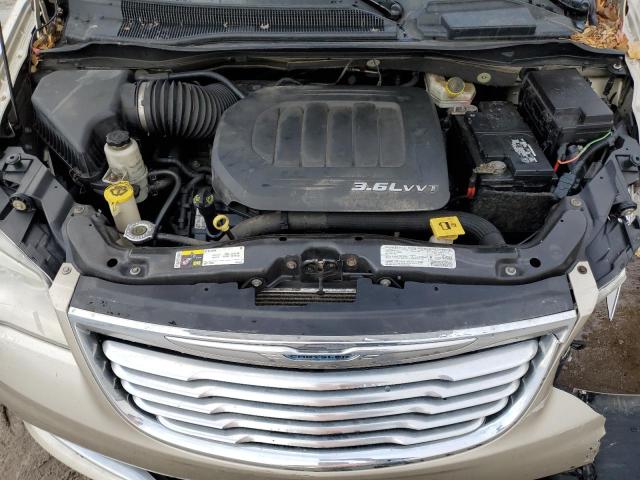 2C4RC1CG0DR623028 - 2013 CHRYSLER TOWN & COU TOURING L TAN photo 12