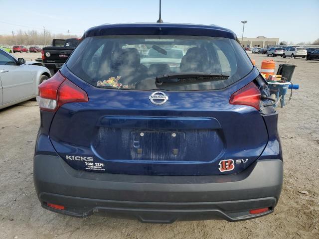 3N1CP5CU5KL533460 - 2019 NISSAN KICKS S BLUE photo 6