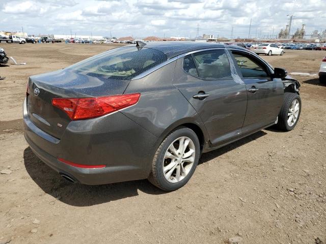 5XXGM4A73DG116108 - 2013 KIA OPTIMA LX GRAY photo 3