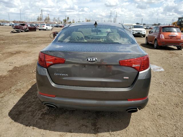 5XXGM4A73DG116108 - 2013 KIA OPTIMA LX GRAY photo 6