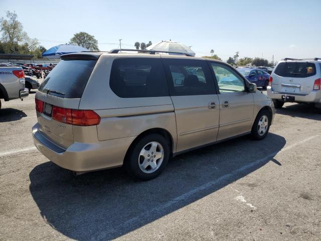 2HKRL18641H515620 - 2001 HONDA ODYSSEY EX GOLD photo 3