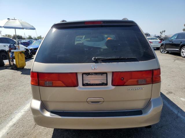 2HKRL18641H515620 - 2001 HONDA ODYSSEY EX GOLD photo 6