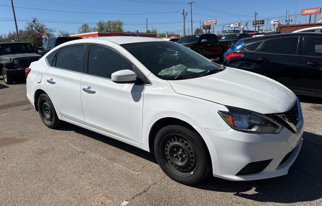 3N1AB7AP4JY219640 - 2018 NISSAN SENTRA S WHITE photo 1