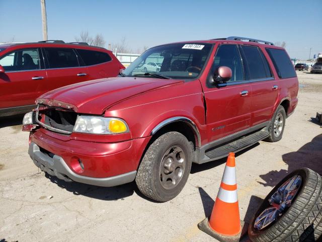 5LMFU28R71LJ15426 - 2001 LINCOLN NAVIGATOR 红色 照片 1