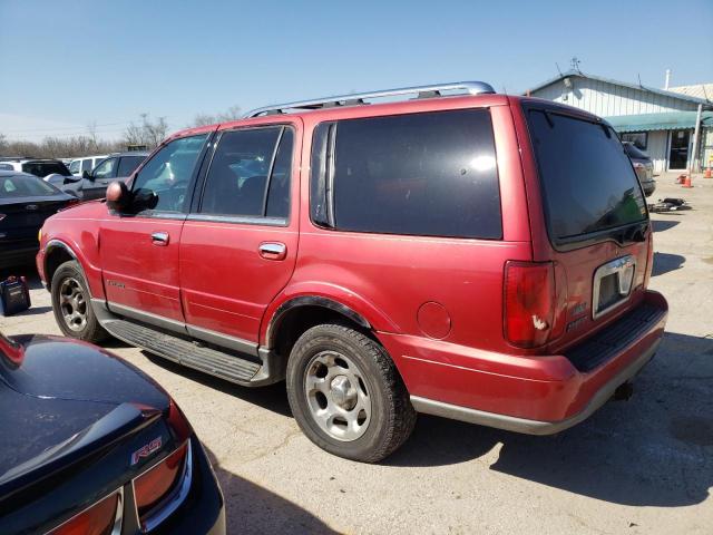 5LMFU28R71LJ15426 - 2001 LINCOLN NAVIGATOR 红色 照片 2