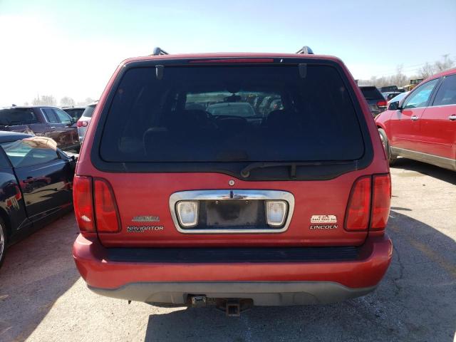 5LMFU28R71LJ15426 - 2001 LINCOLN NAVIGATOR 红色 照片 6