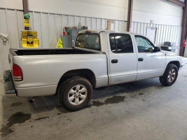 1D7HL38K34S506813 - 2004 DODGE DAKOTA QUAD SPORT SILVER photo 3