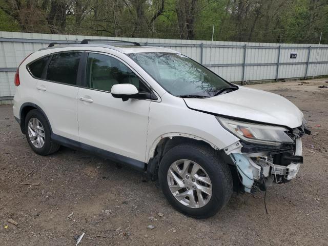 5J6RM3H79FL002104 - 2015 HONDA CR-V EXL WHITE photo 4