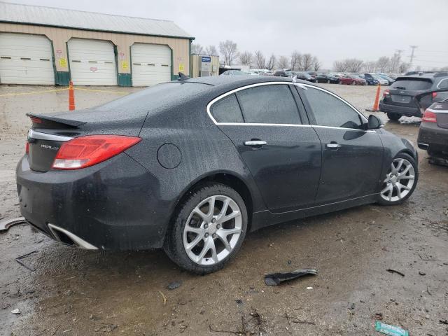 2G4GV5GV8D9173187 - 2013 BUICK REGAL GS BLACK photo 3