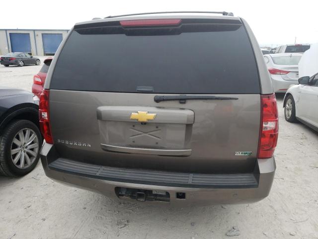 1GNSCJE0XCR101228 - 2012 CHEVROLET SUBURBAN C1500 LT GRAY photo 6