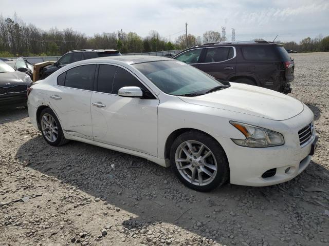 1N4AA5AP7BC837703 - 2011 NISSAN MAXIMA S WHITE photo 4