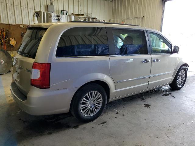 2C4RC1CG4DR736691 - 2013 CHRYSLER TOWN & COU TOURING L GOLD photo 3