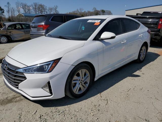 5NPD84LF3LH602559 - 2020 HYUNDAI ELANTRA SEL WHITE photo 1