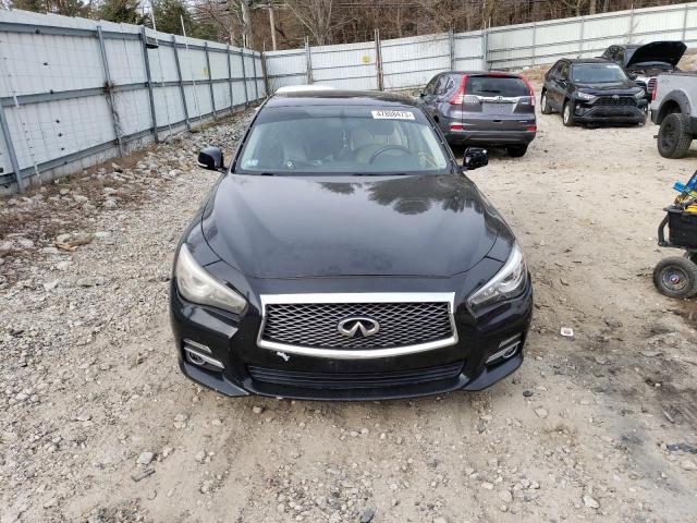 JN1BV7AR1FM419124 - 2015 INFINITI Q50 BASE BLACK photo 5