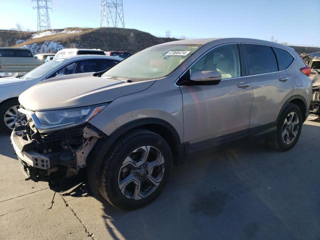 5J6RW2H86JL015298 - 2018 HONDA CR-V EXL TAN photo 1