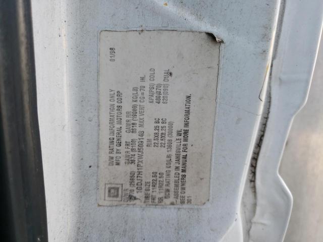 1GDJ7H1PXWJ509148 - 1998 GMC C-SERIES C7H042 白色 照片 10