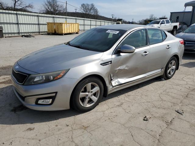 5XXGM4A7XEG332457 - 2014 KIA OPTIMA LX SILVER photo 1