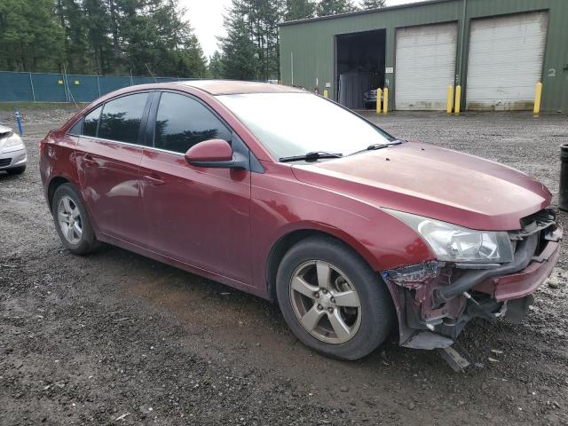 1G1PC5SB6F7208510 - 2015 CHEVROLET CRUZE LT BURGUNDY photo 4