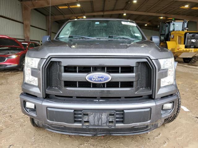 1FTEW1C82FKD56815 - 2015 FORD F150 SUPERCREW GRAY photo 5